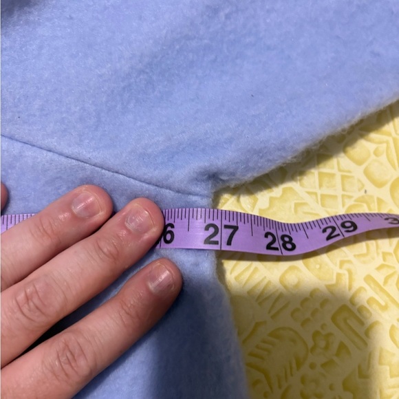 Vintage Blue and Cream Pajama Gown - Picture 8 of 8